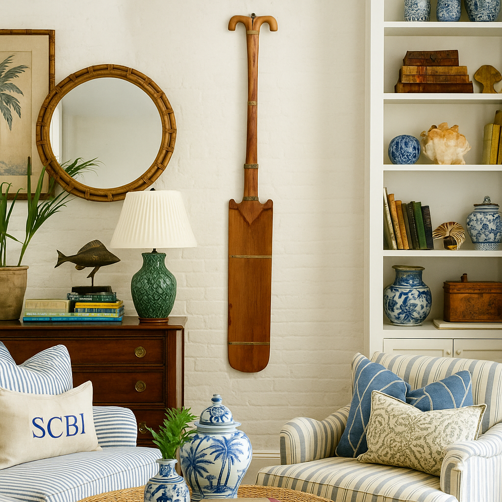 20250807_1242_Decorative Oar in Room_remix_01k21nvhjcftga2bm7t0m11va2