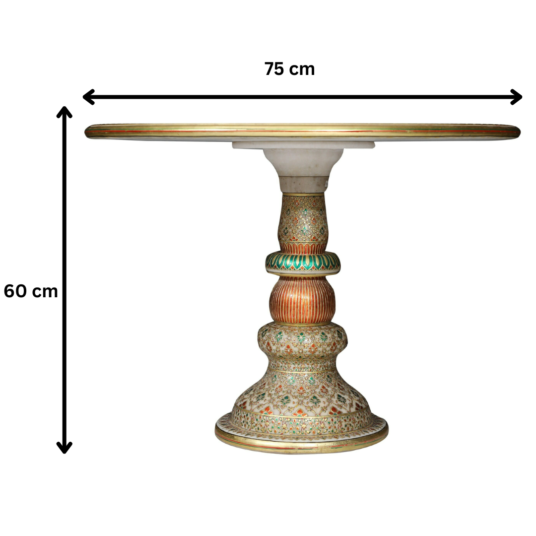 Dimensions of table